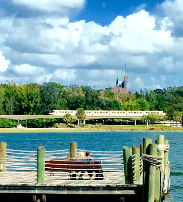 Cinderella Castle and Monorail