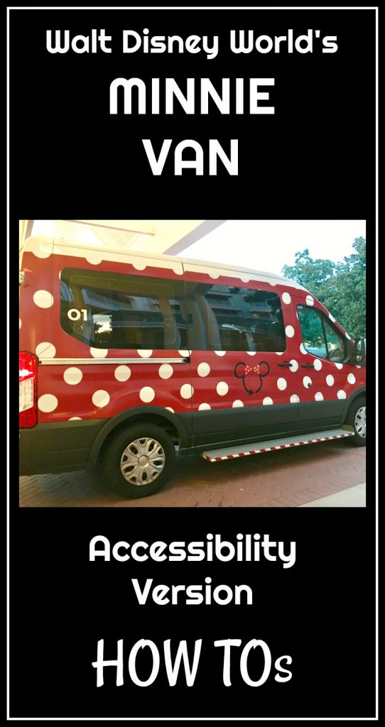 Disney Minnie Van Wheelchair Accessible Version