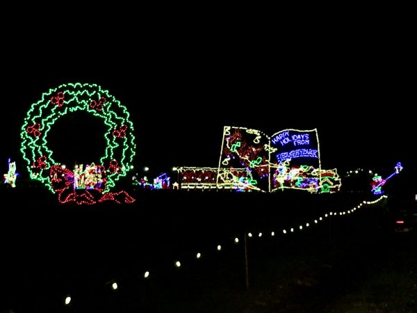 Hershey Sweet Lights Happy Holidays display